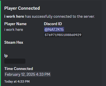 FiveM Discord Whitelist