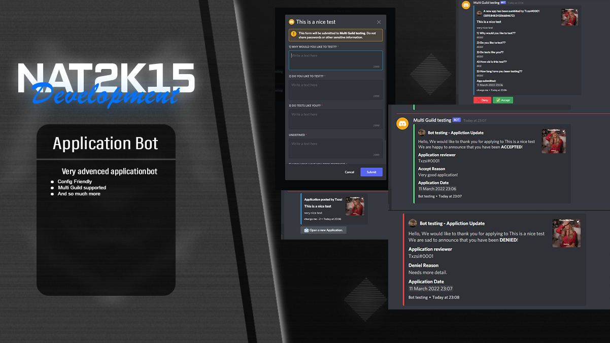 Discord Application Bot