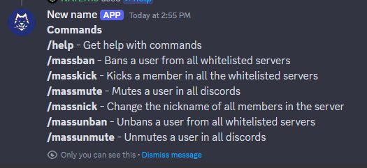 Discord Multi Server Control