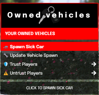FiveM Personal Vehicle System V2
